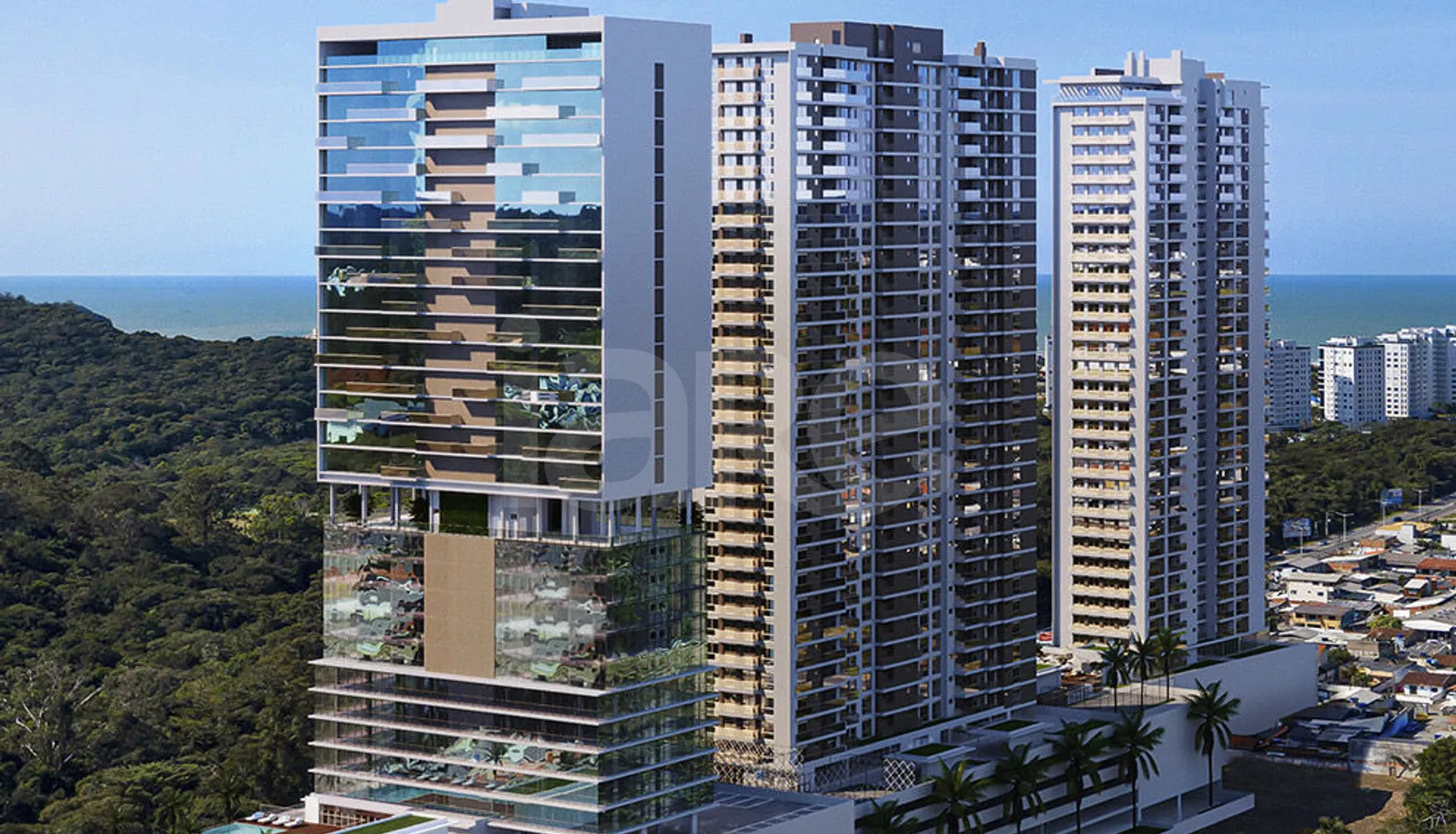 Torres Da Brava Sirena - Apartamento com 86 m², em Praia Brava de Itajaí — foto 1