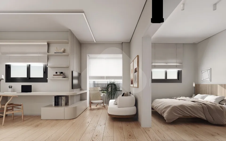 Casa Genebra - Apartamento com 24,43 m², em Bela Vista — foto 3