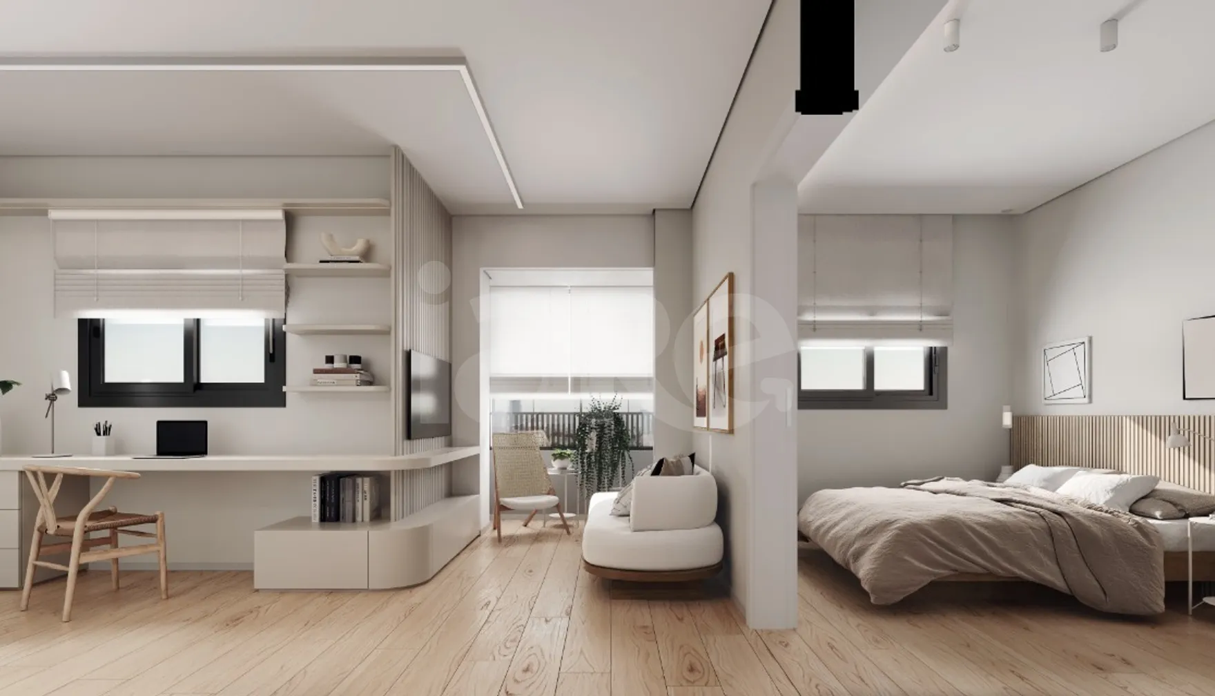 Casa Genebra - Apartamento com 36,55 m², em Bela Vista — foto 3