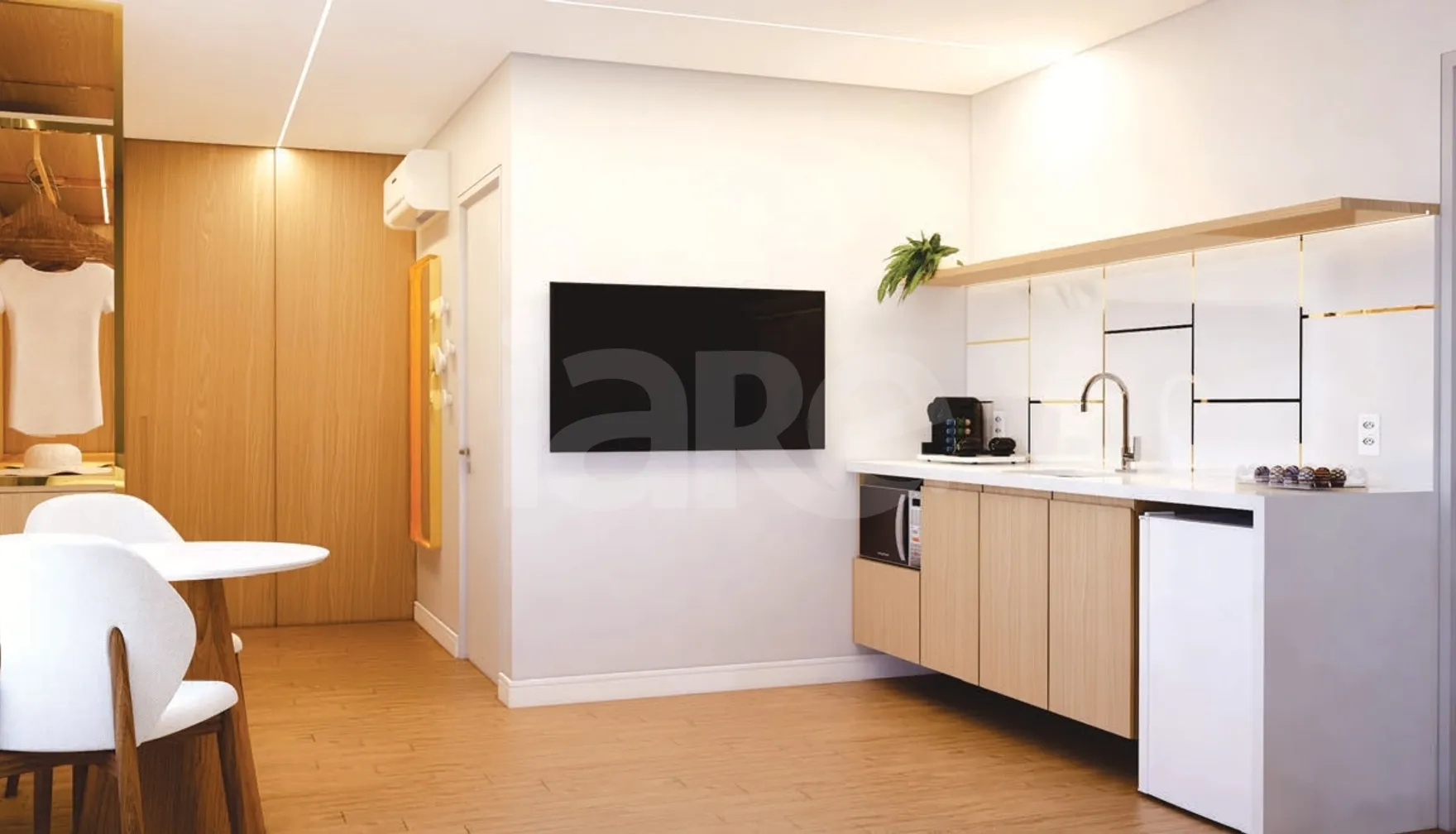 Holanda Gold Hotel Tambaú - Studio com 22,05 m², em Tambaú — foto 9