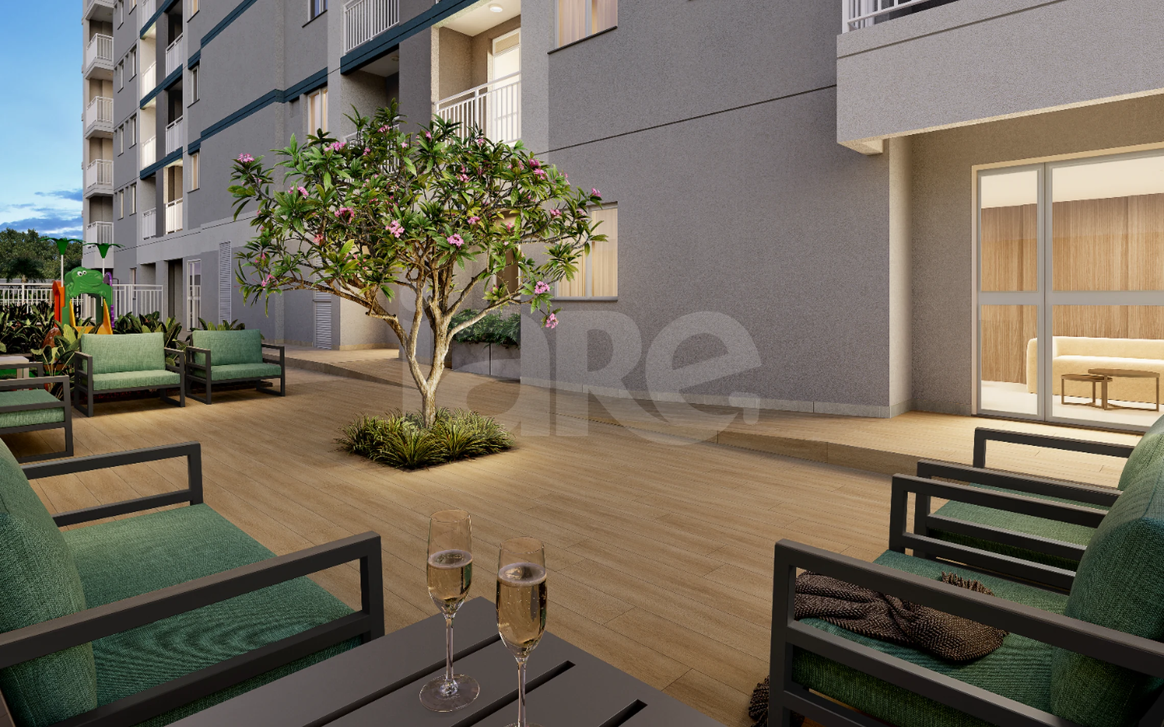 Residencial Cartola - Apartamento com 31,69 m², em São Cristóvão — foto 27