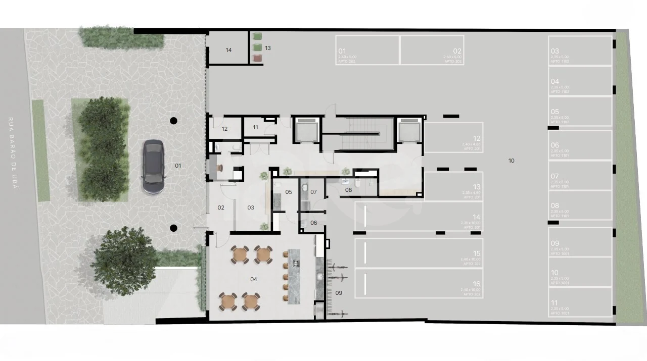 Planta — Pavimento térreo