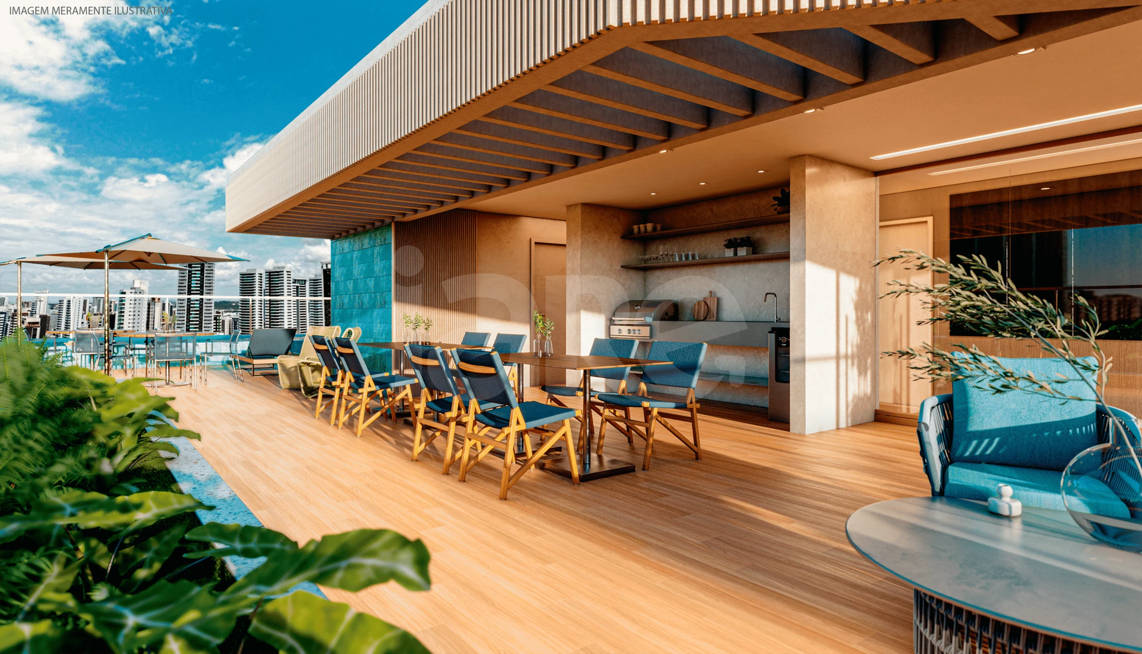 Jardins Nelma Dias - Apartamento com 173,42 m², em Boa Viagem — foto 15