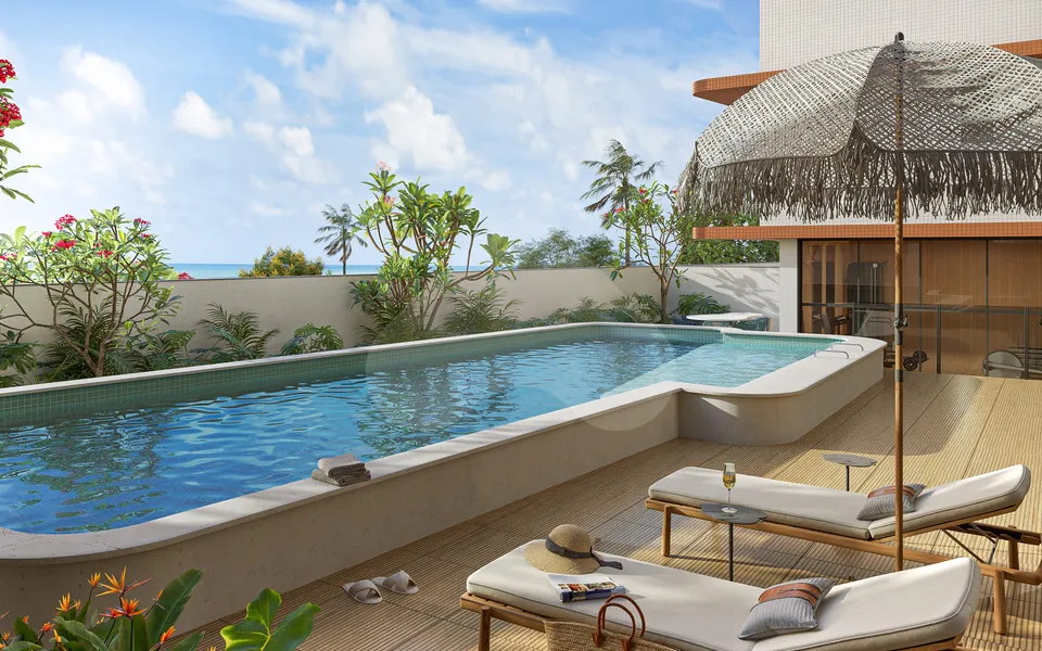 Samburá Eco Resort - Studio com 27,62 m², em Ponta de Matos — foto 26
