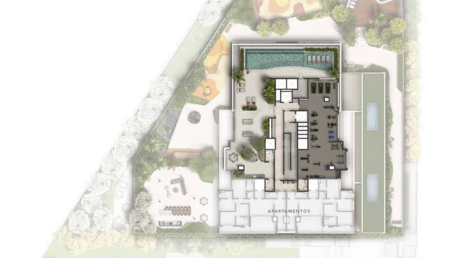 Planta — Pavimento rooftop