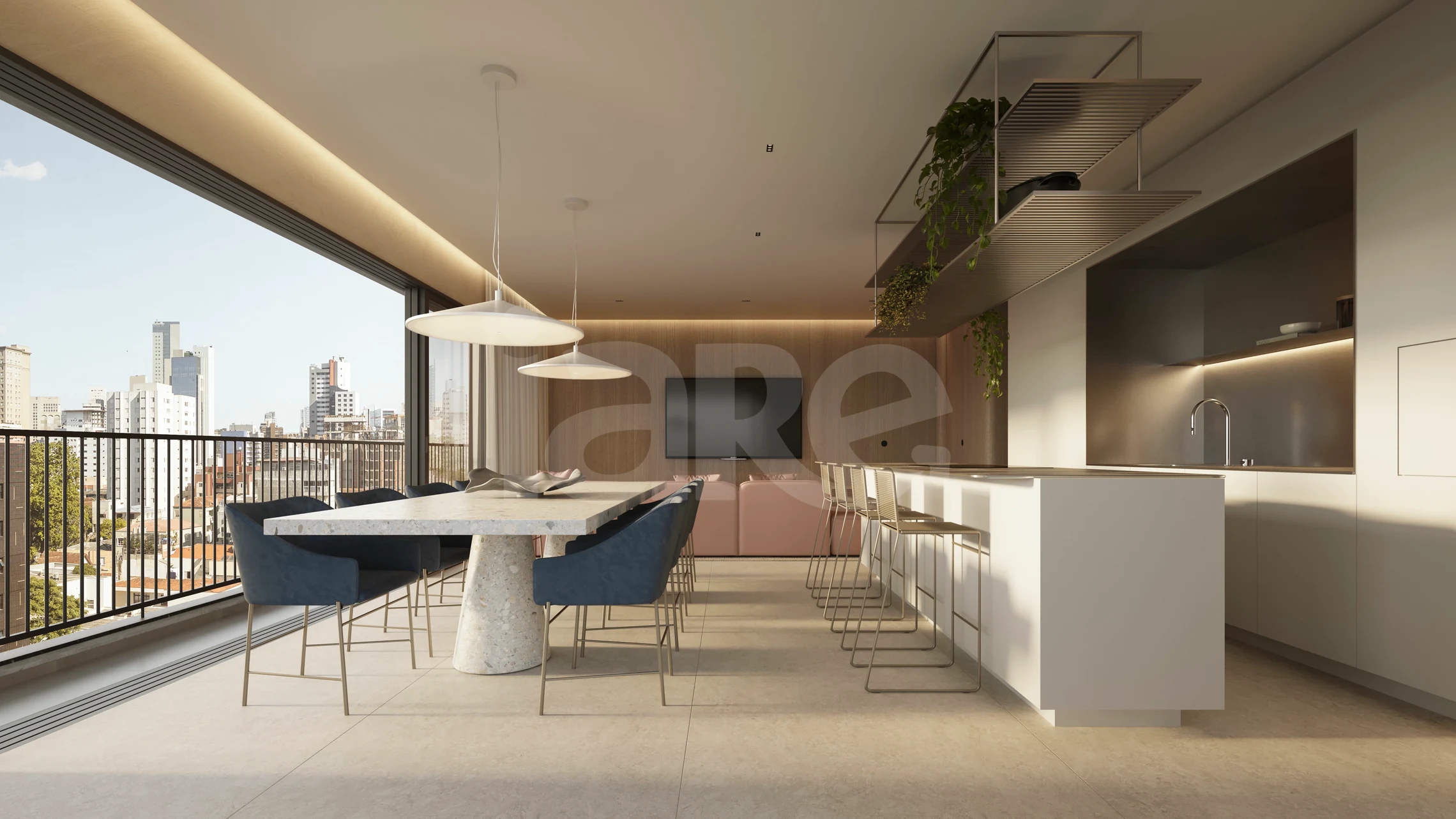 Izar - Apartamento com 93,5 m², em Bigorrilho — foto 4