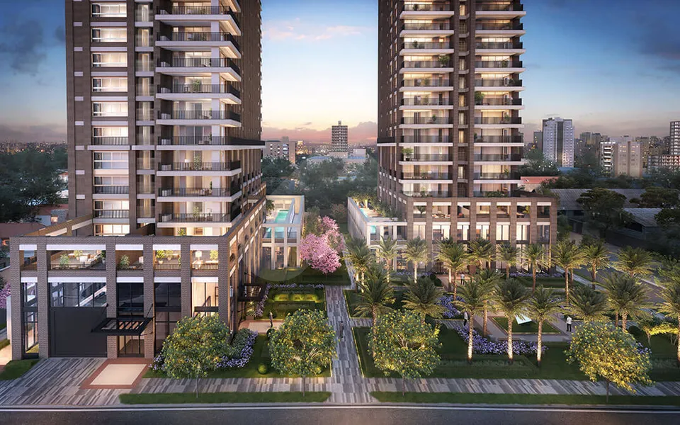 Praça Lindenberg Macurapé - Apartamento com 135,2 m², em Itaim Bibi — foto 6