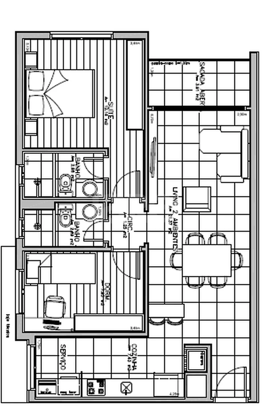 Planta — Garden 81,54 m²