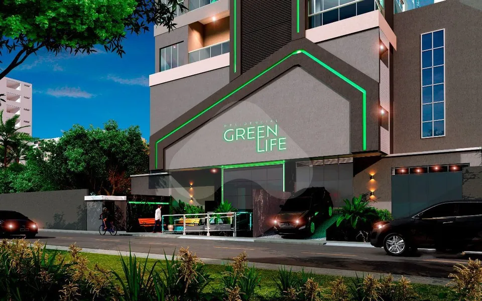 Green Life - Apartamento com 71 m², em Perequê — foto 3