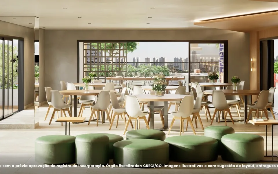 B.Great Bosque dos Buritis - Apartamento com 57,35 m², em Setor Central — foto 9