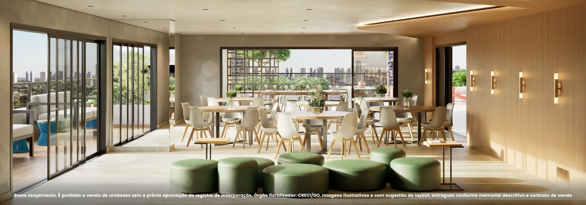 B.Great Bosque dos Buritis - Apartamento com 94,37 m², em Setor Central — foto 13