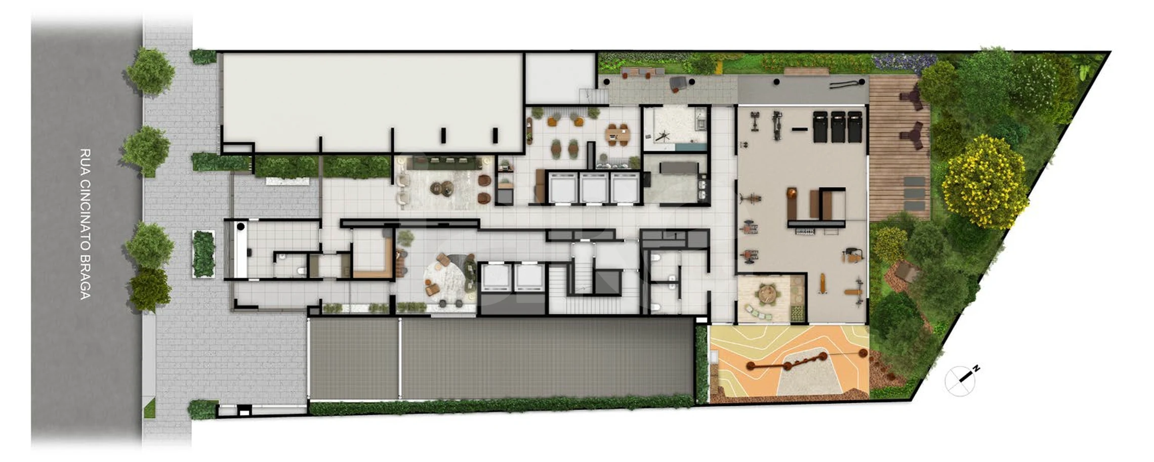 Planta — Pavimento térreo