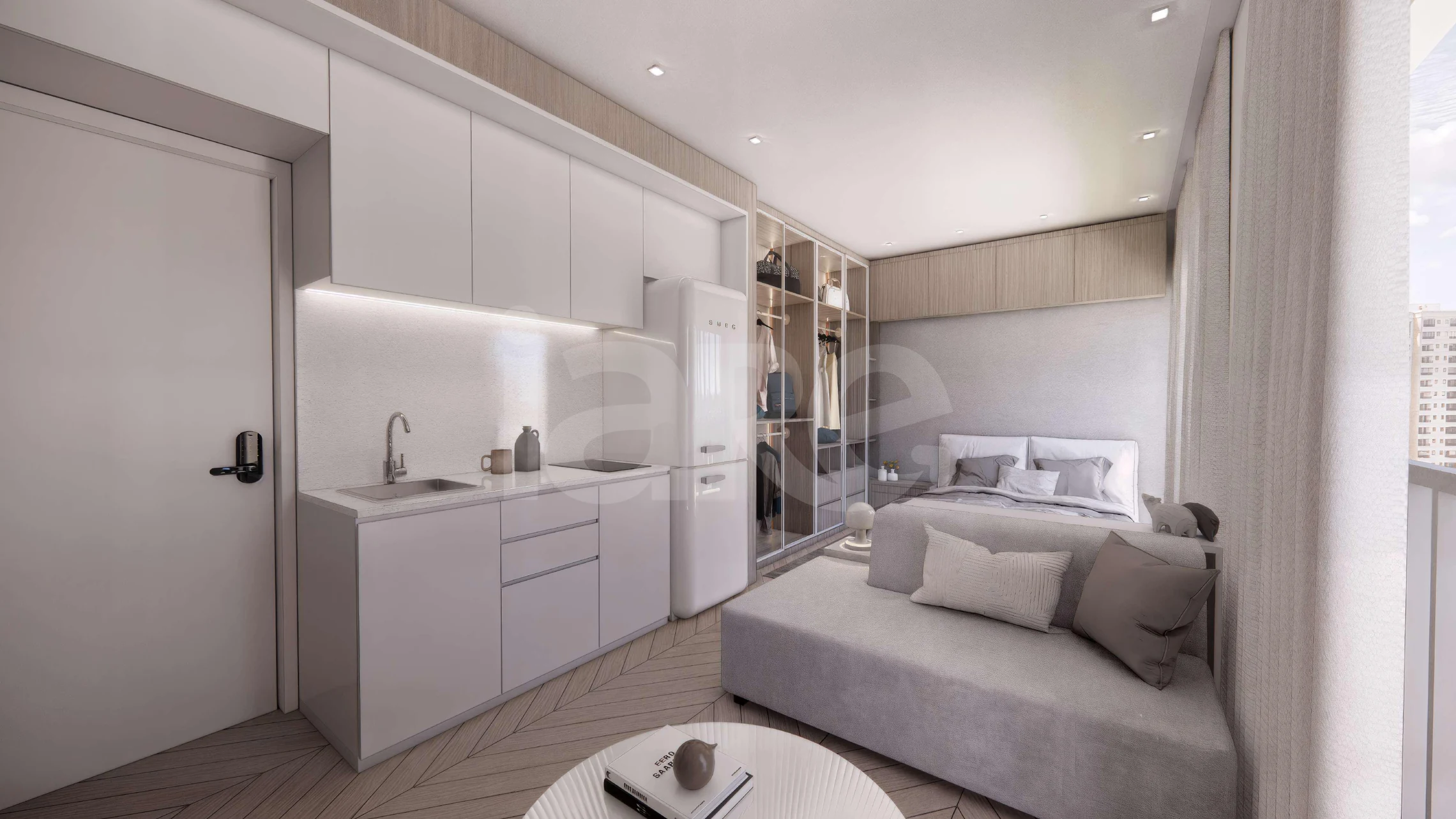 Windy City - Studio com 26,28 m², em Rebouças — foto 3