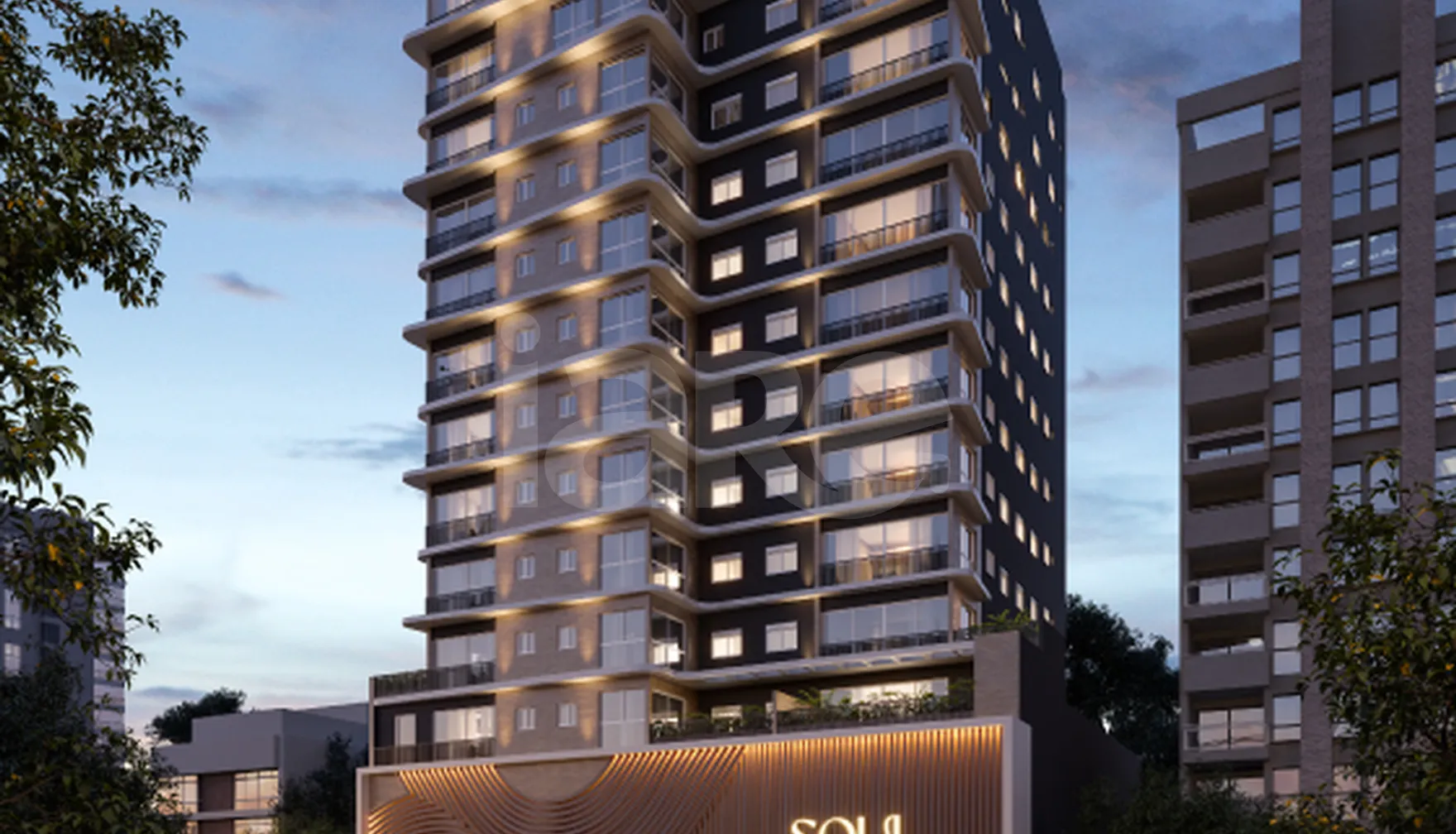 Soul Residence - Apartamento com 46,68 m², em Zona Nova — foto 1