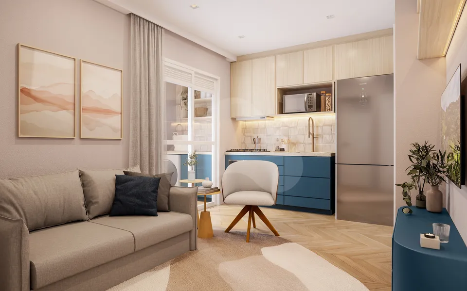 Mood Sacomã - Apartamento com 27,53 m², em Cidade Nova Heliópolis — foto 3
