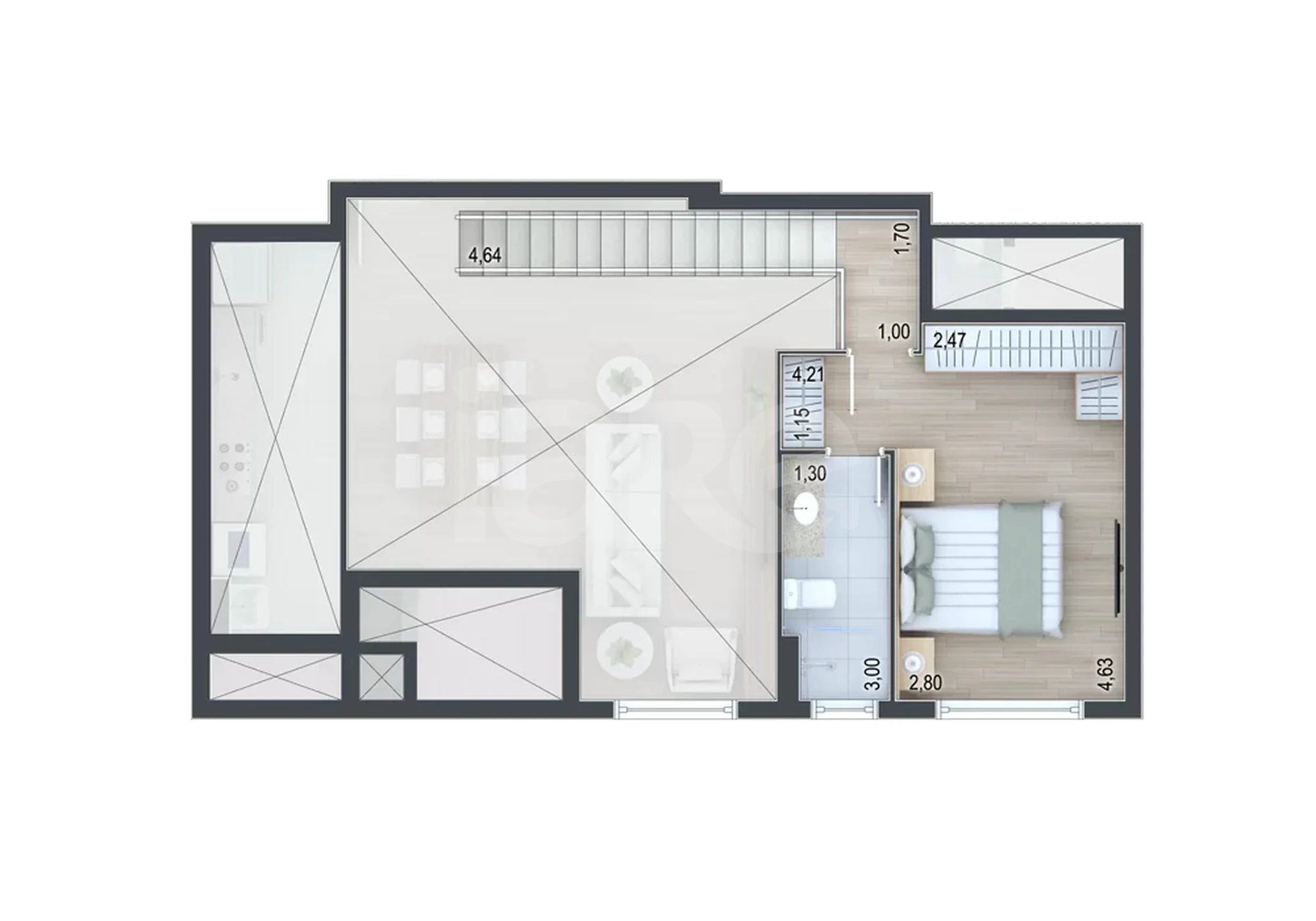 Planta — Garden 204,63 m²