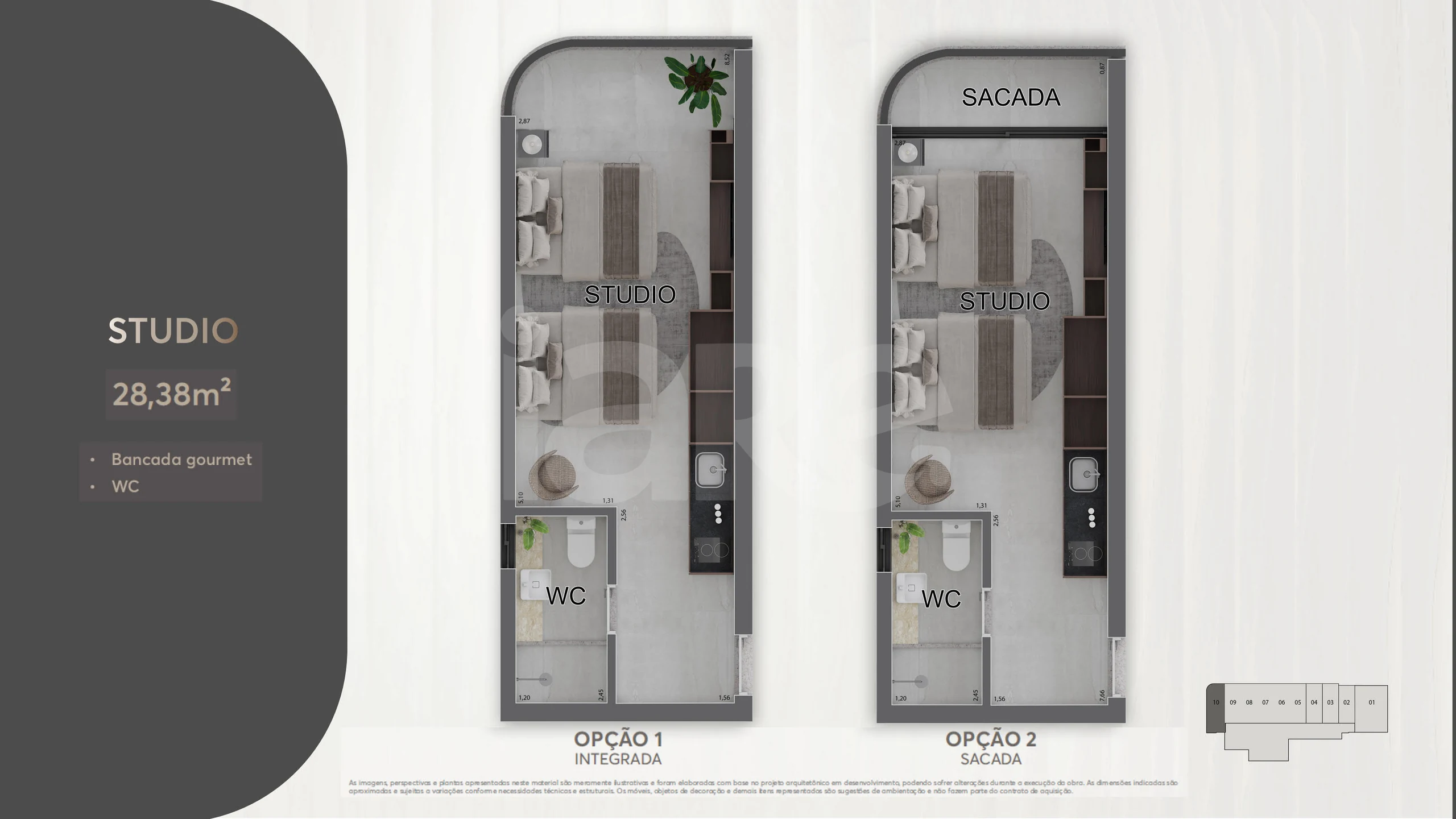 Planta — Studio B