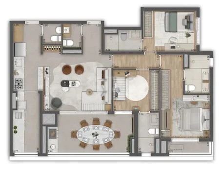Planta — Garden 112,01 m²