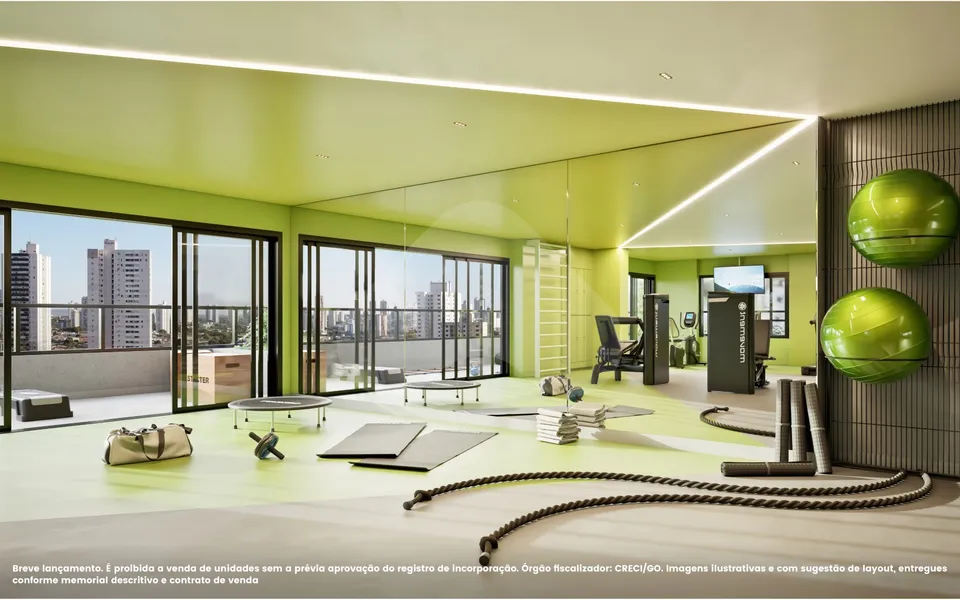 B.Great Bosque dos Buritis - Apartamento com 57,35 m², em Setor Central — foto 6