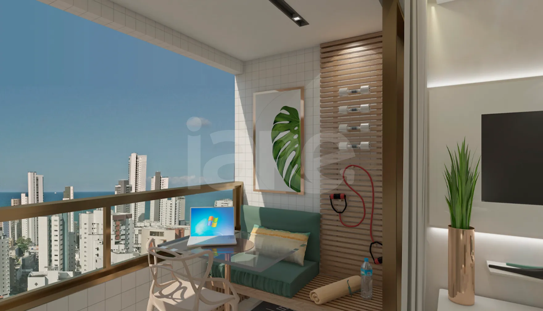 Parc Benvinda de Farias - Apartamento com 63 m², em Boa Viagem — foto 8