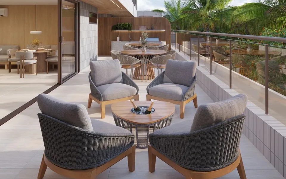 Porto Ondina - Apartamento com 67,36 m², em Intermares — foto 13