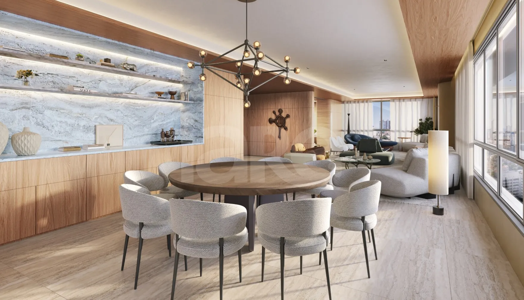 City Park Palace - Apartamento com 348,23 m², em Setor Bueno — foto 3