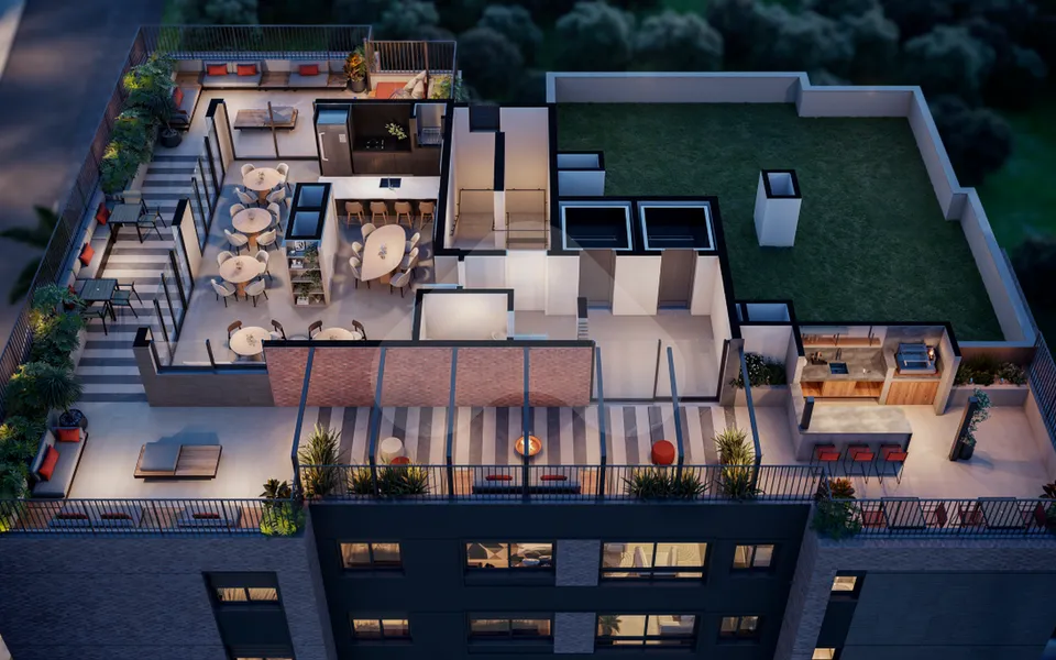 Vivid Terrace - Apartamento com 42,28 m², em Jardim Planalto — foto 19