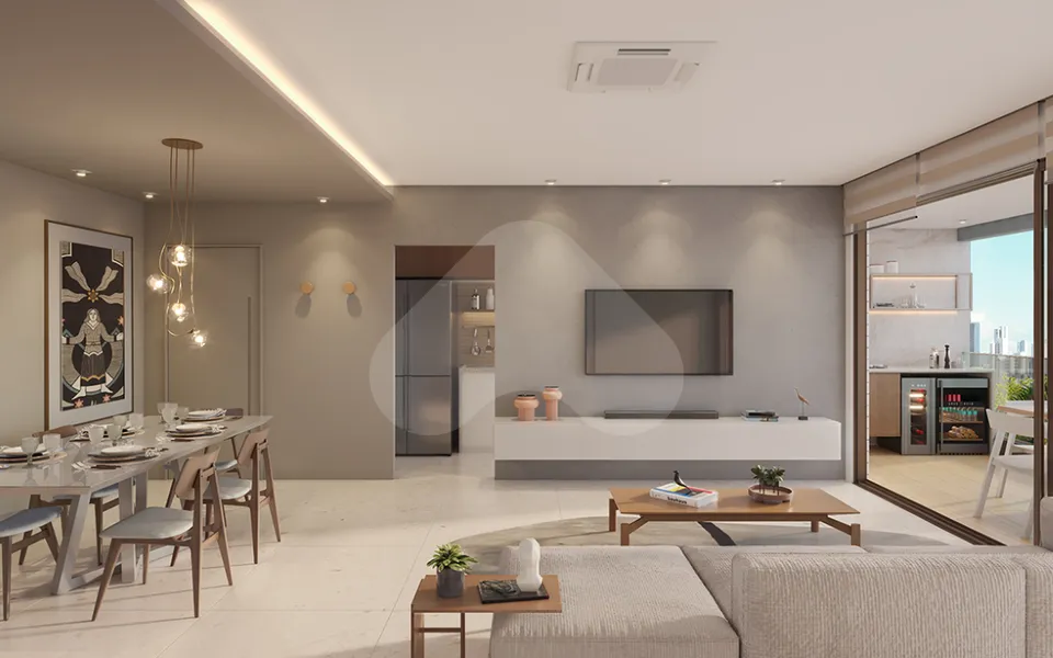 Alameda Rio - Apartamento com 93 m², em Madalena — foto 30