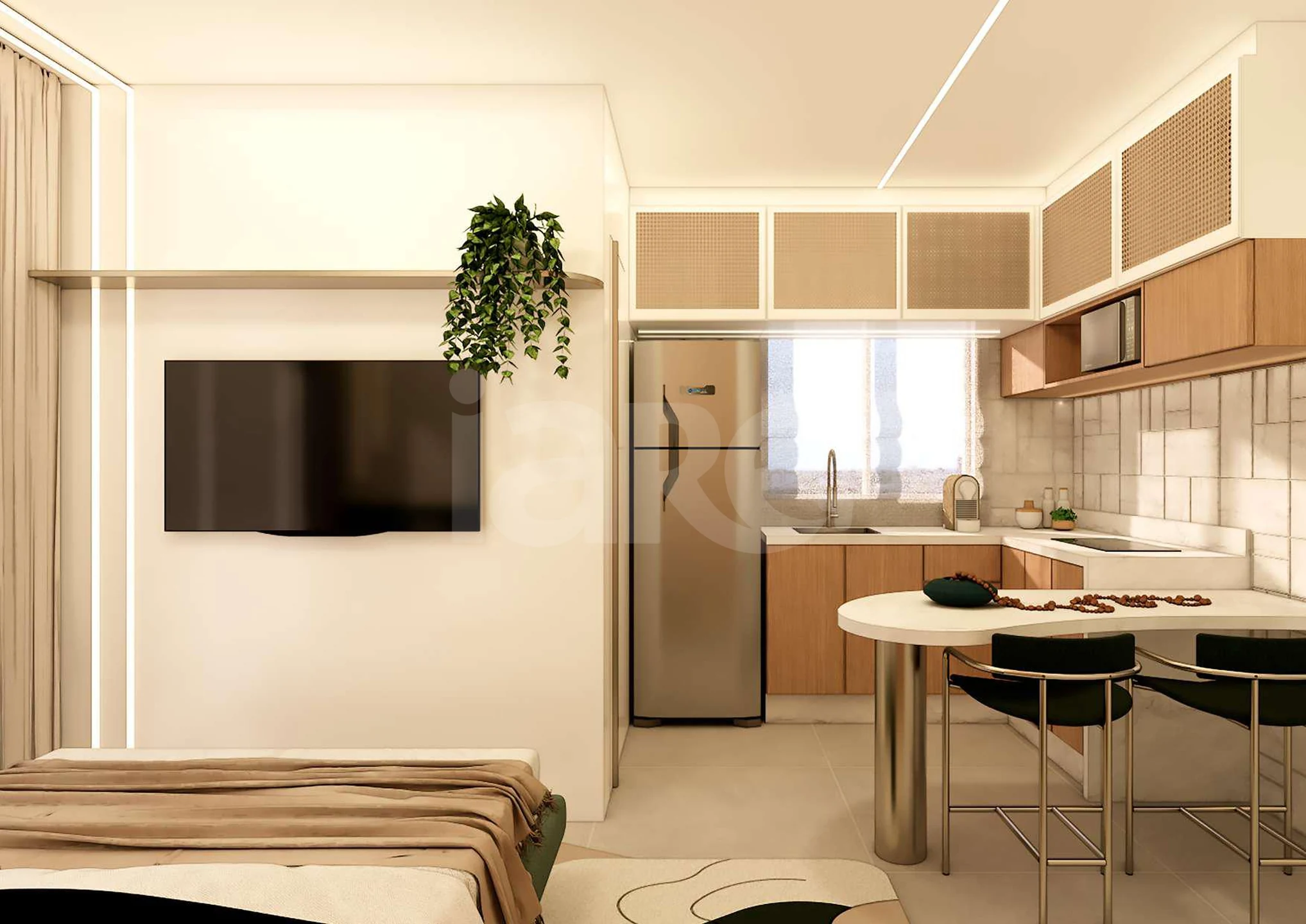 Manhattan Wall Street - Garden com 24,46 m², em Alto da Glória — foto 3