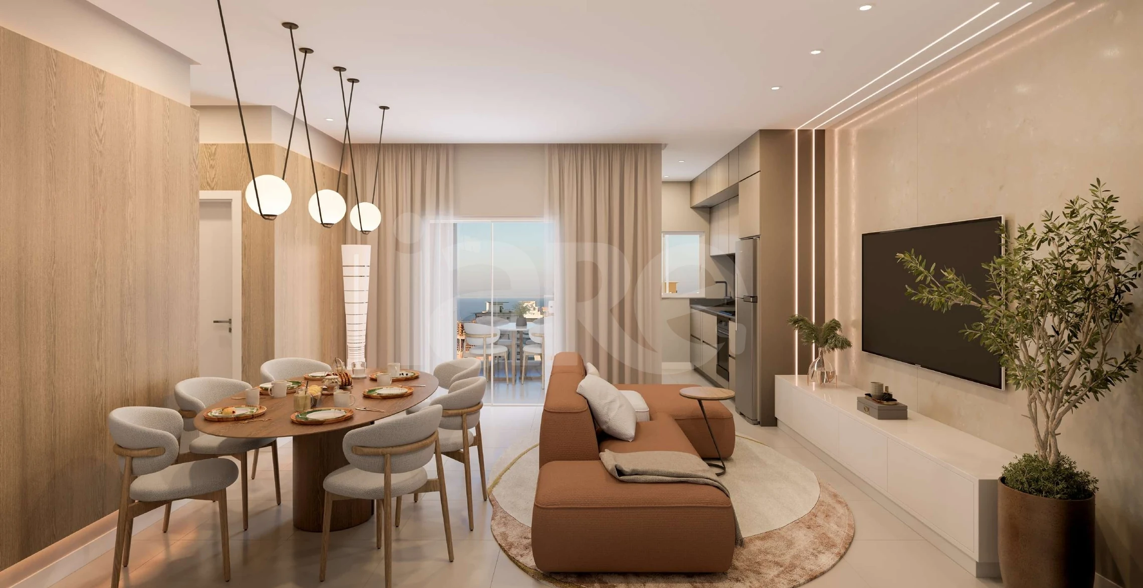 Prospère - Apartamento com 70 m², em Morretes — foto 2