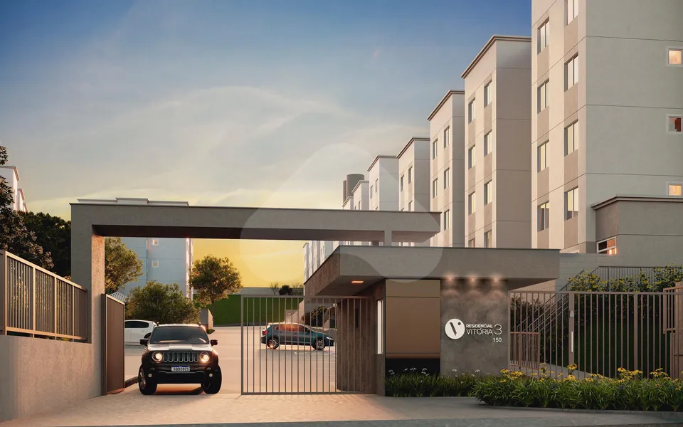 Vitória 3 - Apartamento com 42,78 m², em Campo Grande — foto 2