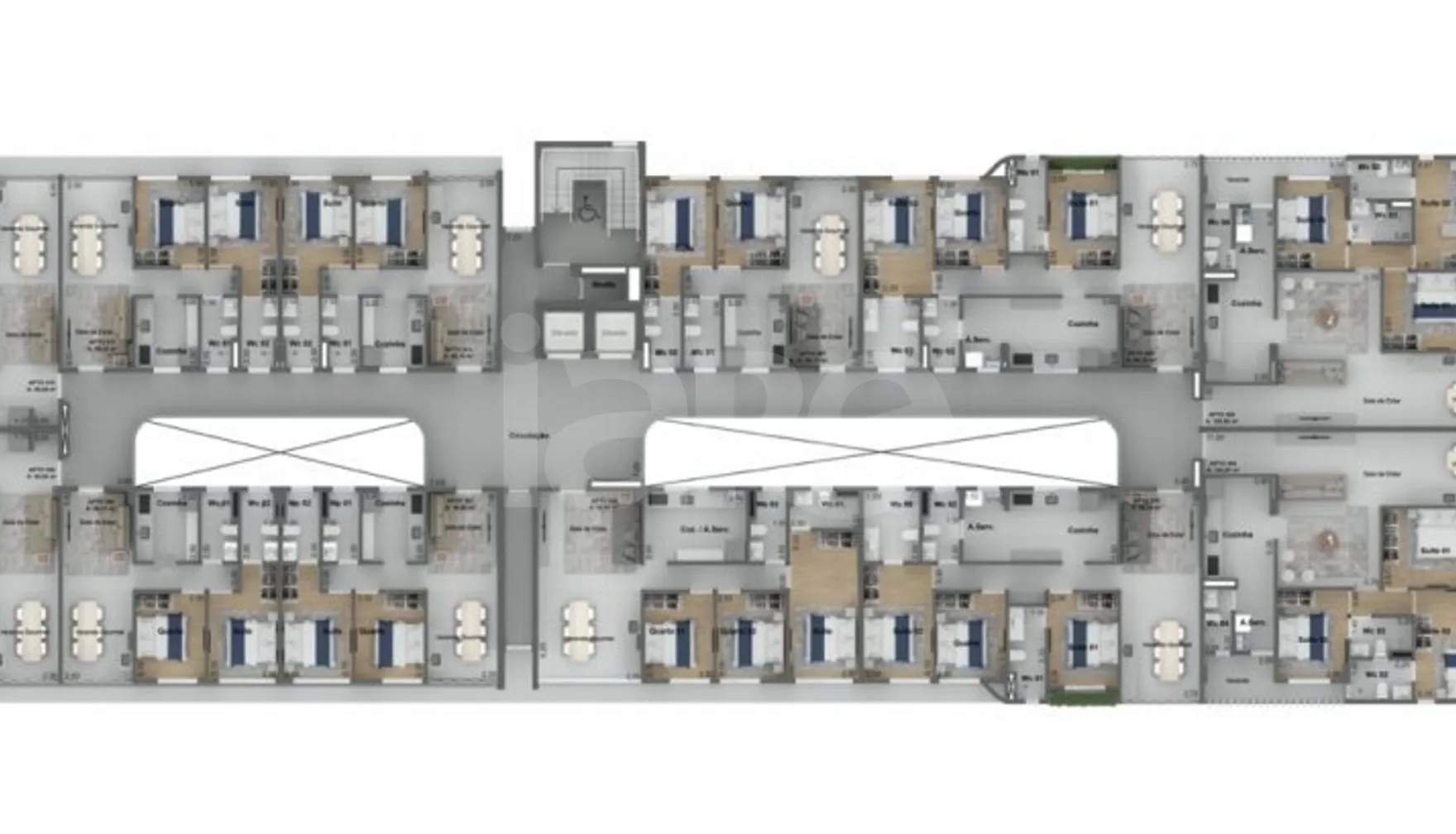 Planta — Pavimento 2