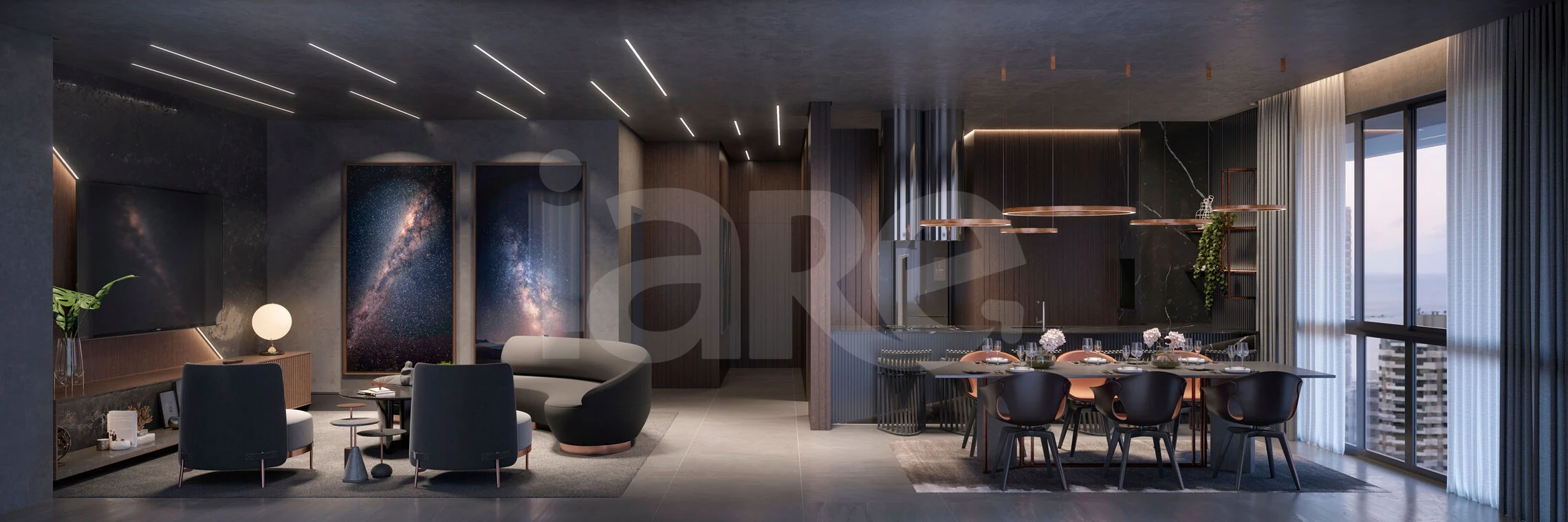 Zenith Tower - Garden com 255 m², em Centro — foto 2
