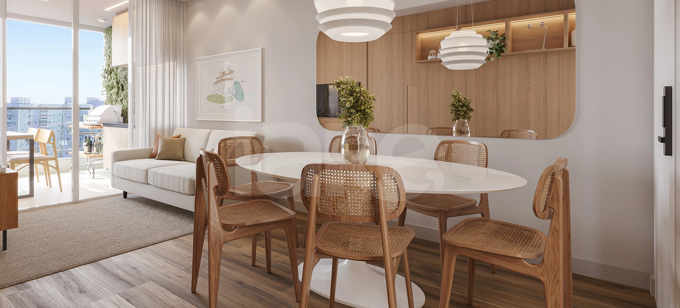 Brisas de Itaparica - Apartamento com 62,94 m², em Praia de Itaparica — foto 3