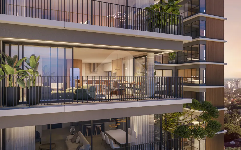 Grand Lodge Batel - Apartamento com 120,53 m², em Batel — foto 10