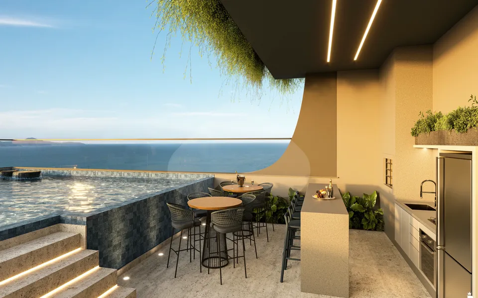 Grand Rooftop - Apartamento com 130 m², em Perequê — foto 16