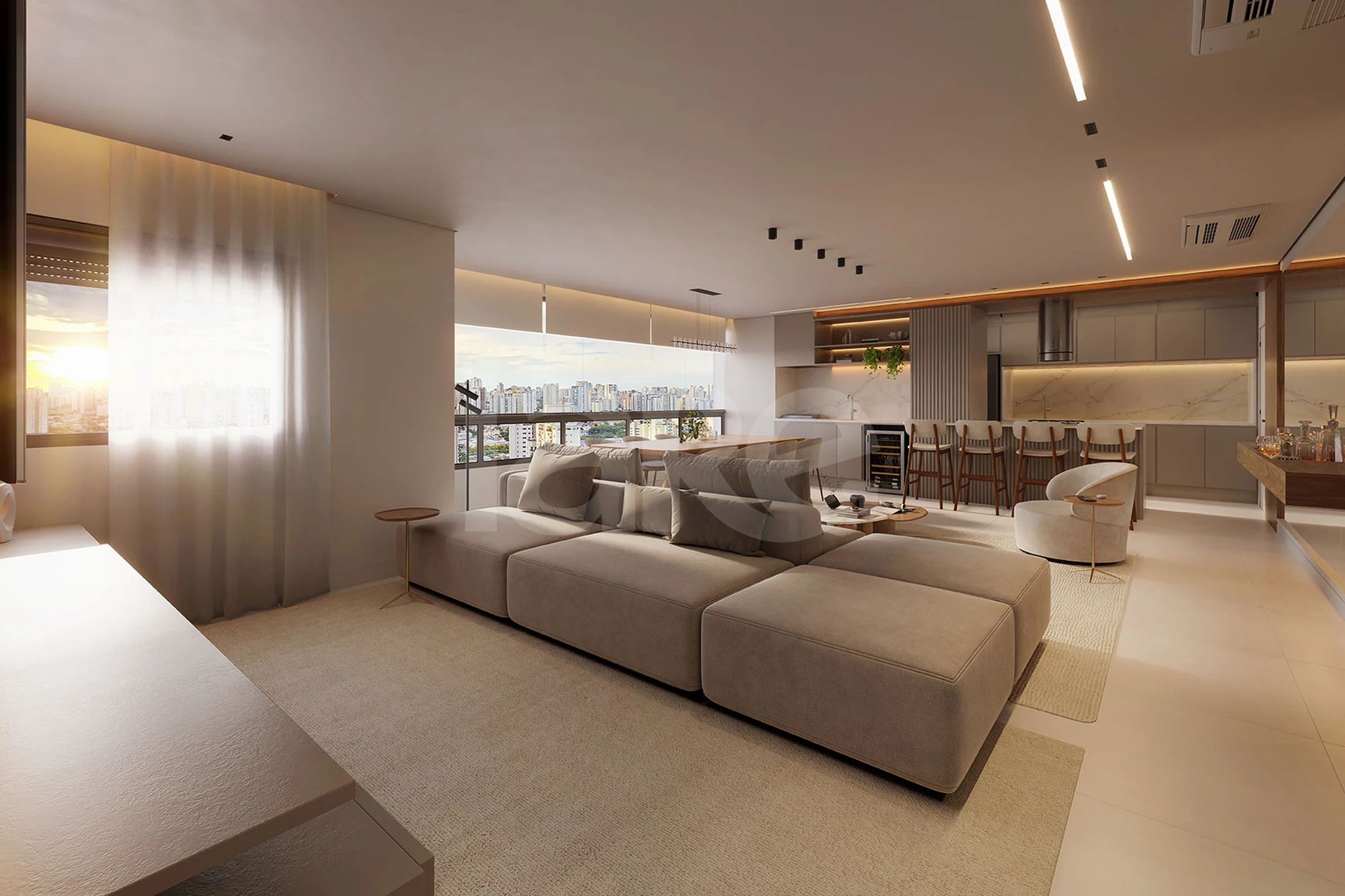 Fontelo - Apartamento com 106 m², em Campestre — foto 5