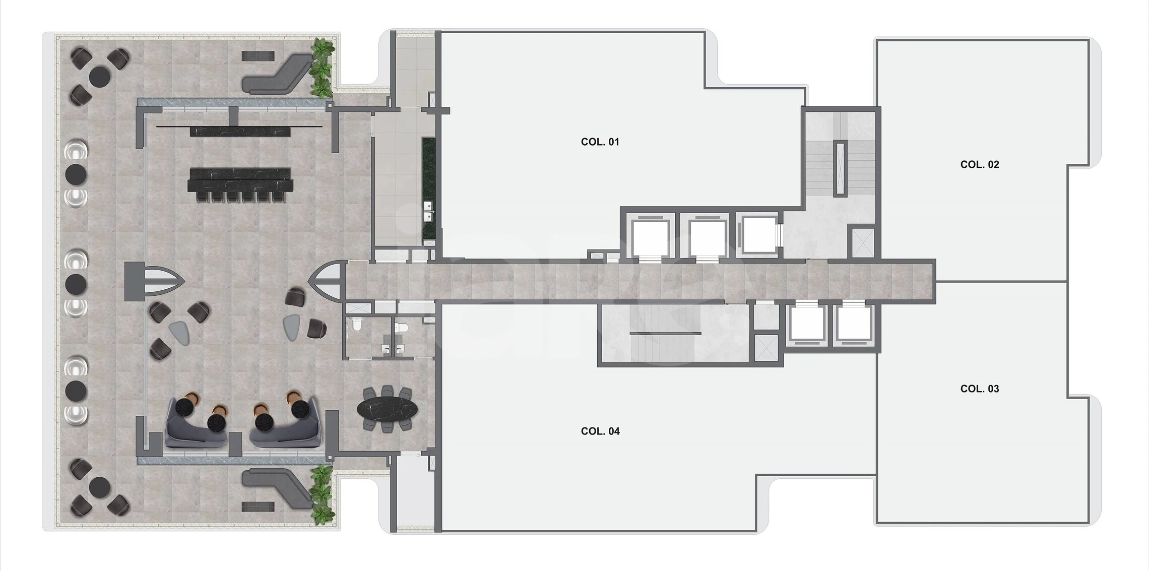 Planta — Pavimento 18