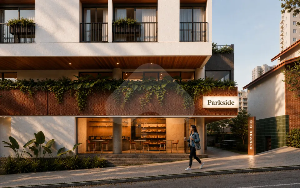 Parkside Rio Branco - Studio com 23,51 m², em Centro — foto 5