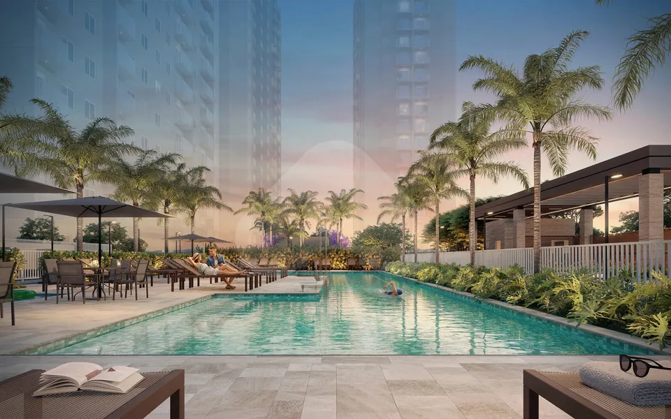 Natuá by Plano&Plano - Apartamento com 34 m², em Setor Faiçalville — foto 16