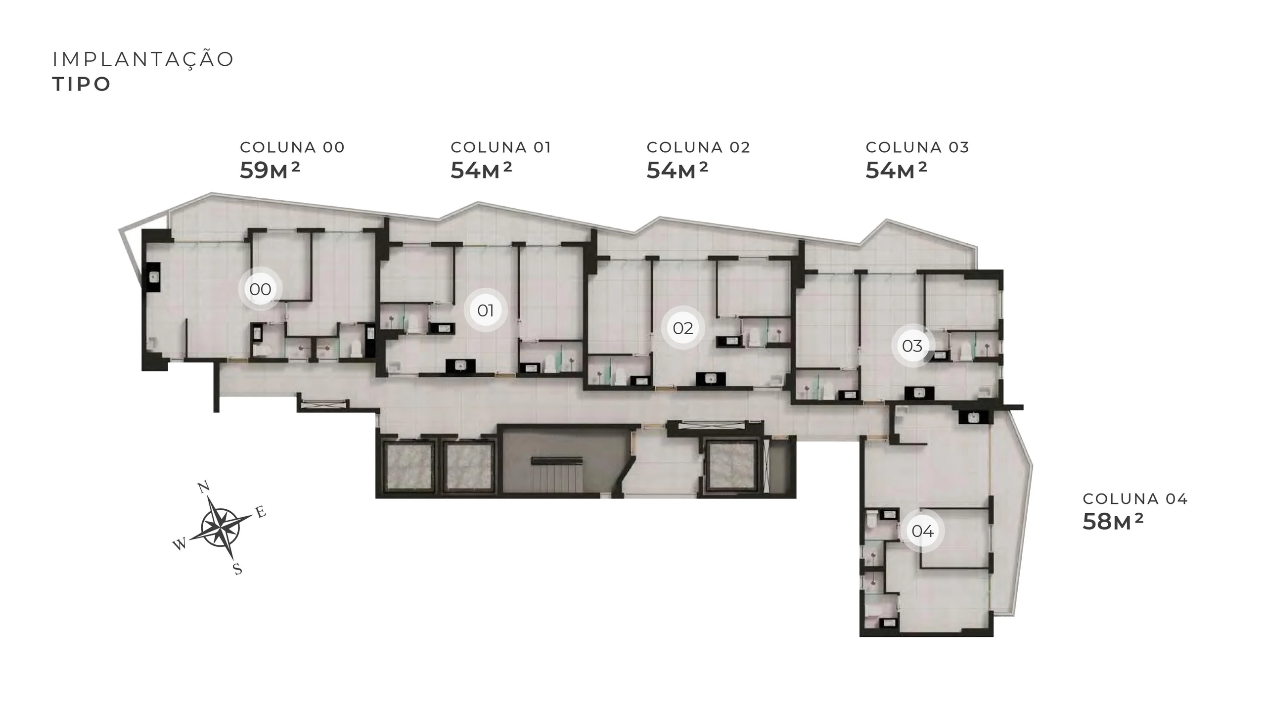 Planta — Pavimento tipo