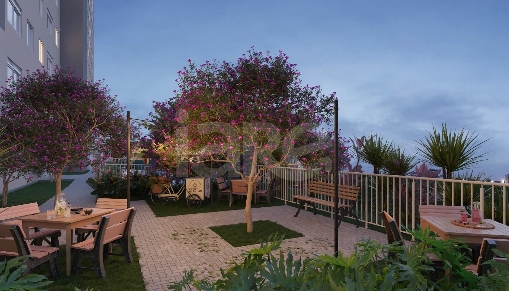 Parque Creta - Apartamento com 32,62 m², em Vila Carmosina — foto 19
