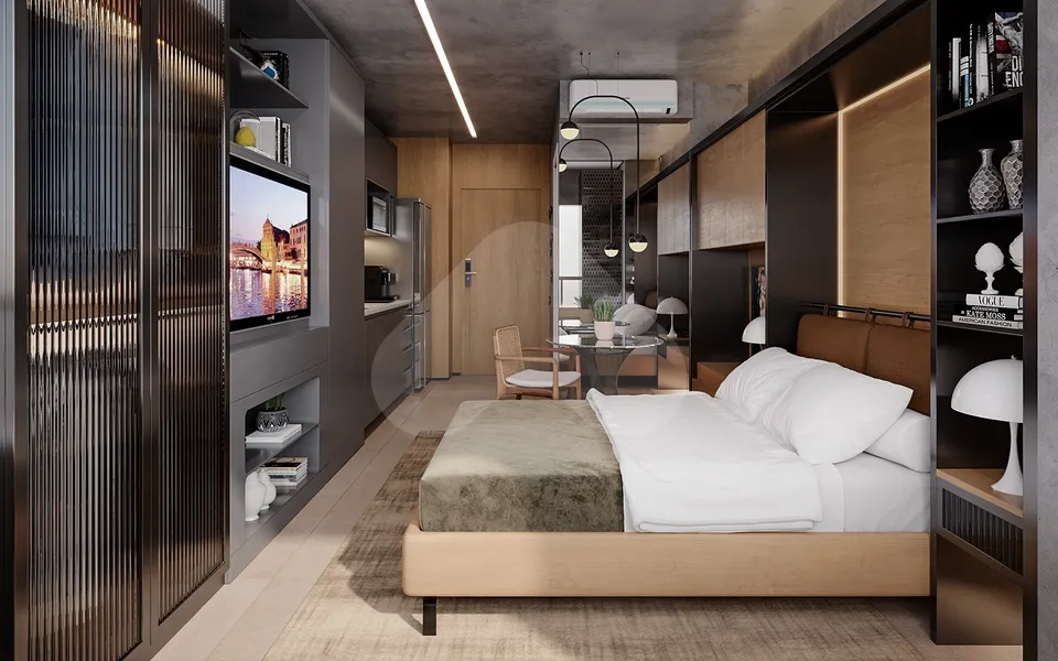 Raiz by Paulo Mauro - Studio com 24,56 m², em Perdizes — foto 4