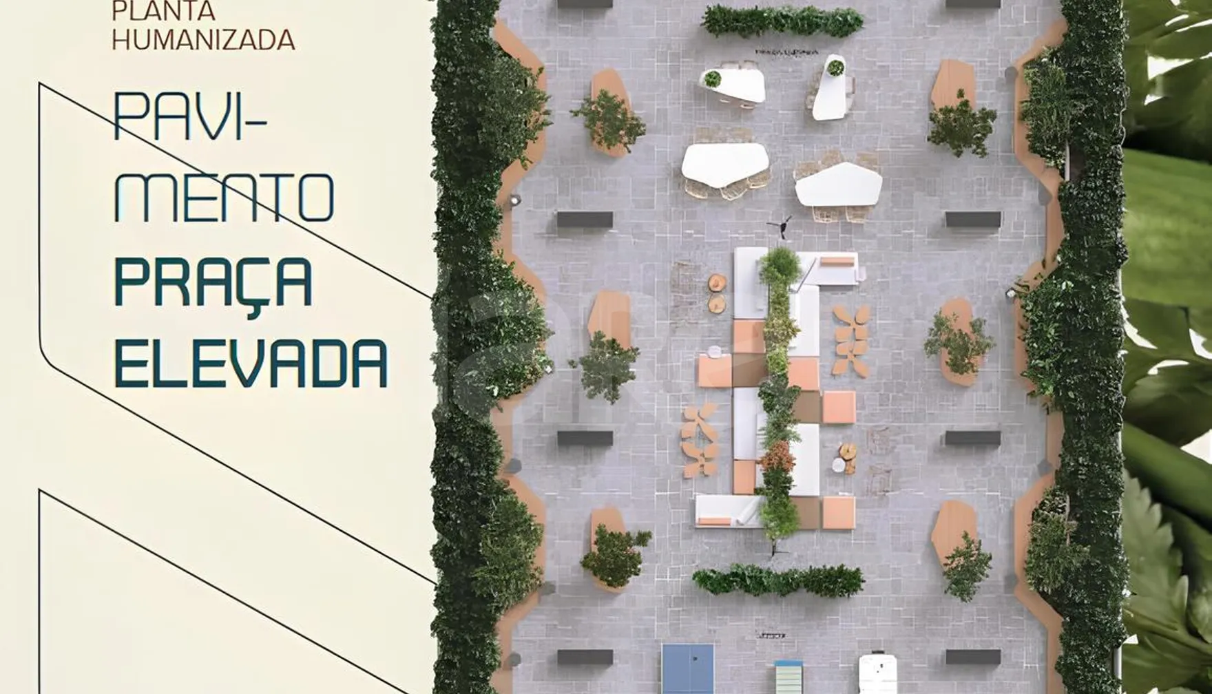 Planta — Pavimento lazer