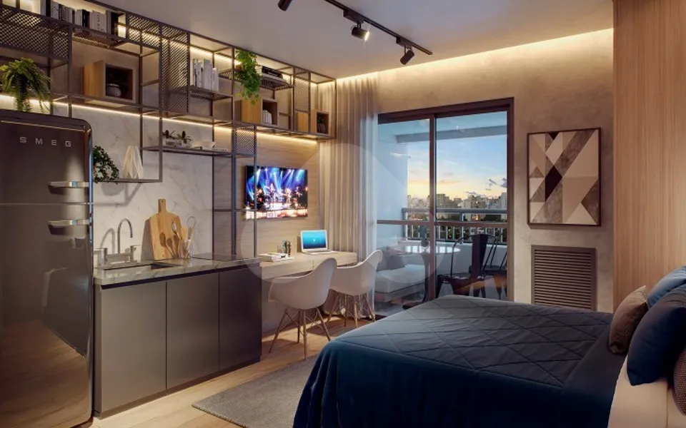 Raízes Tucuruvi Jacarandá - Studio com 27,49 m², em Tucuruvi — foto 3