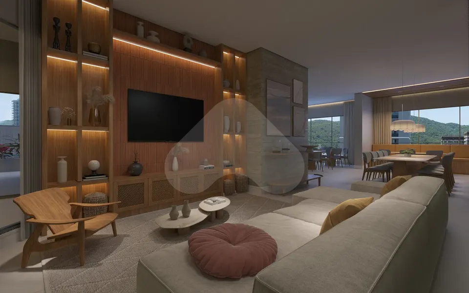 Tívoli - Apartamento com 90 m², em Balneário Perequê — foto 9
