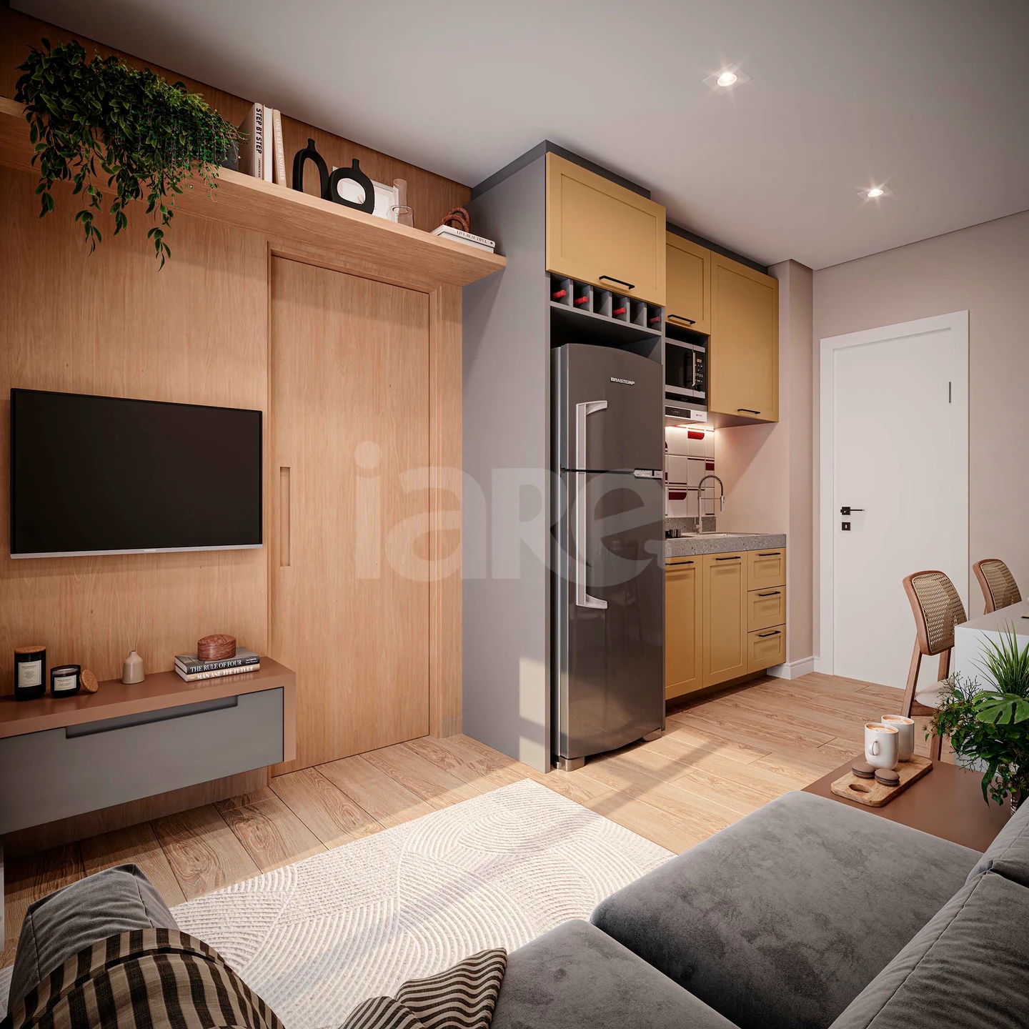 Planta — Apartamento 26,46 m²