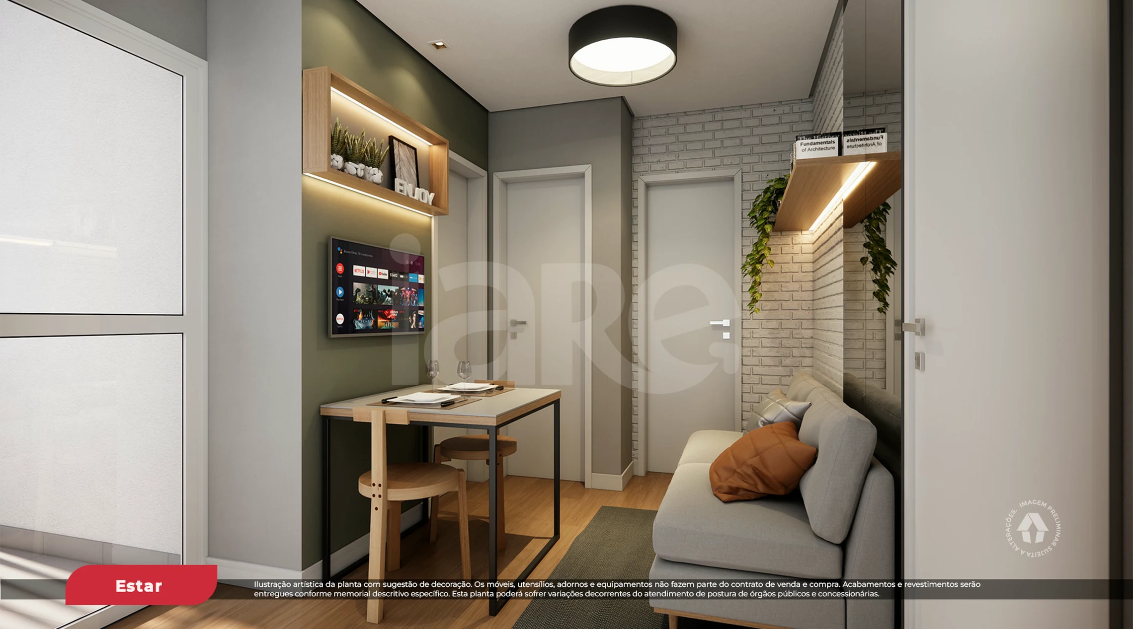 Metrocasa Estação Vila Tolstói - Apartamento com 26,63 m², em Vila Tolstoi — foto 2