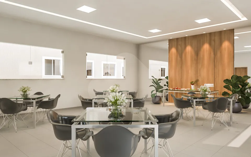 Olímpia - Apartamento com 39,67 m², em Santa Maria — foto 3