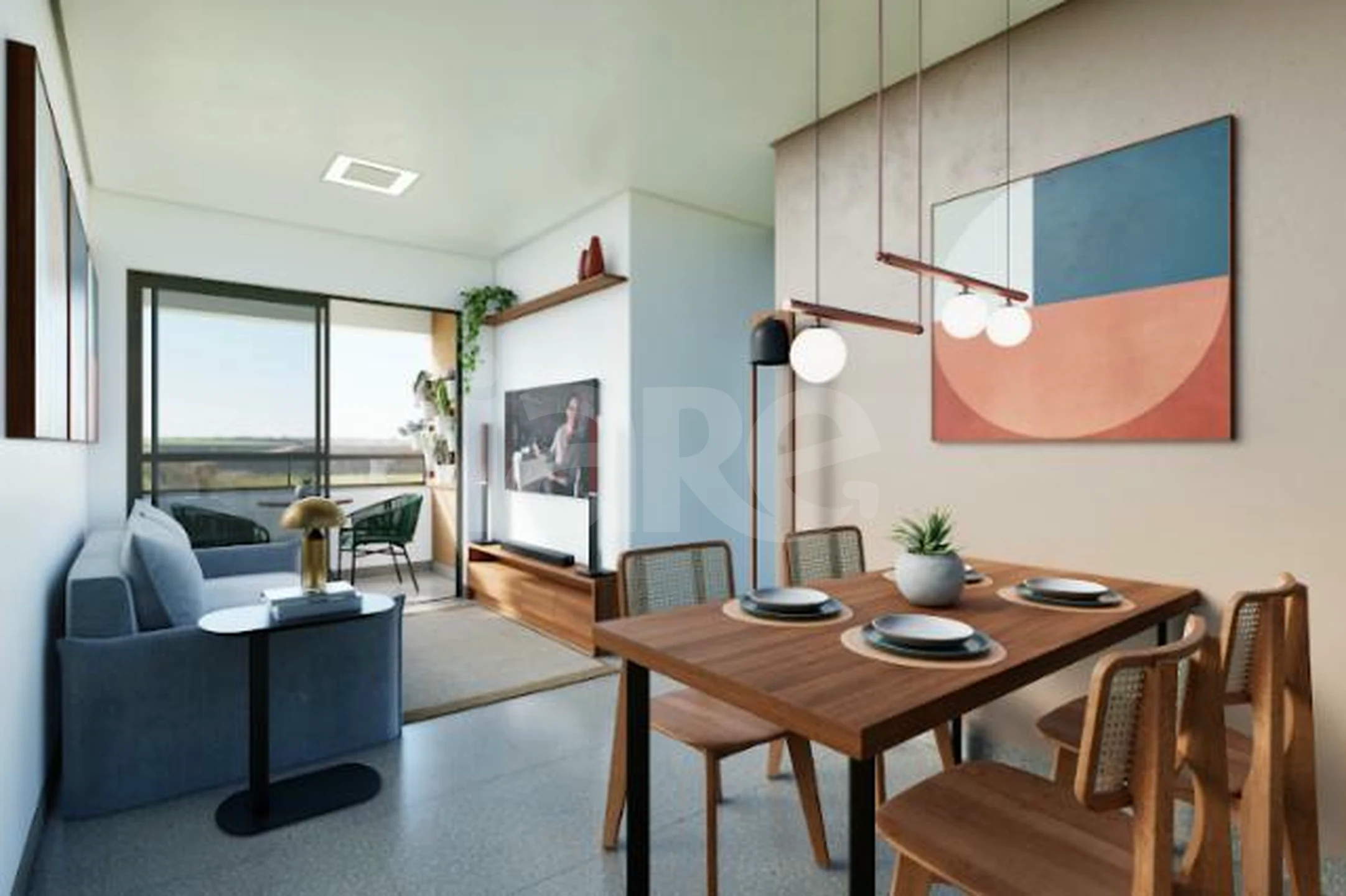 Helena Verçosa - Apartamento com 53,24 m², em Casa Amarela — foto 2